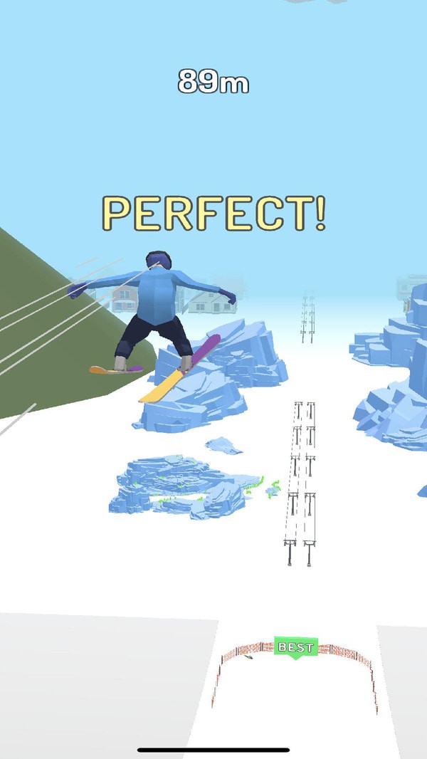 跳台滑雪3D-游戏截图4