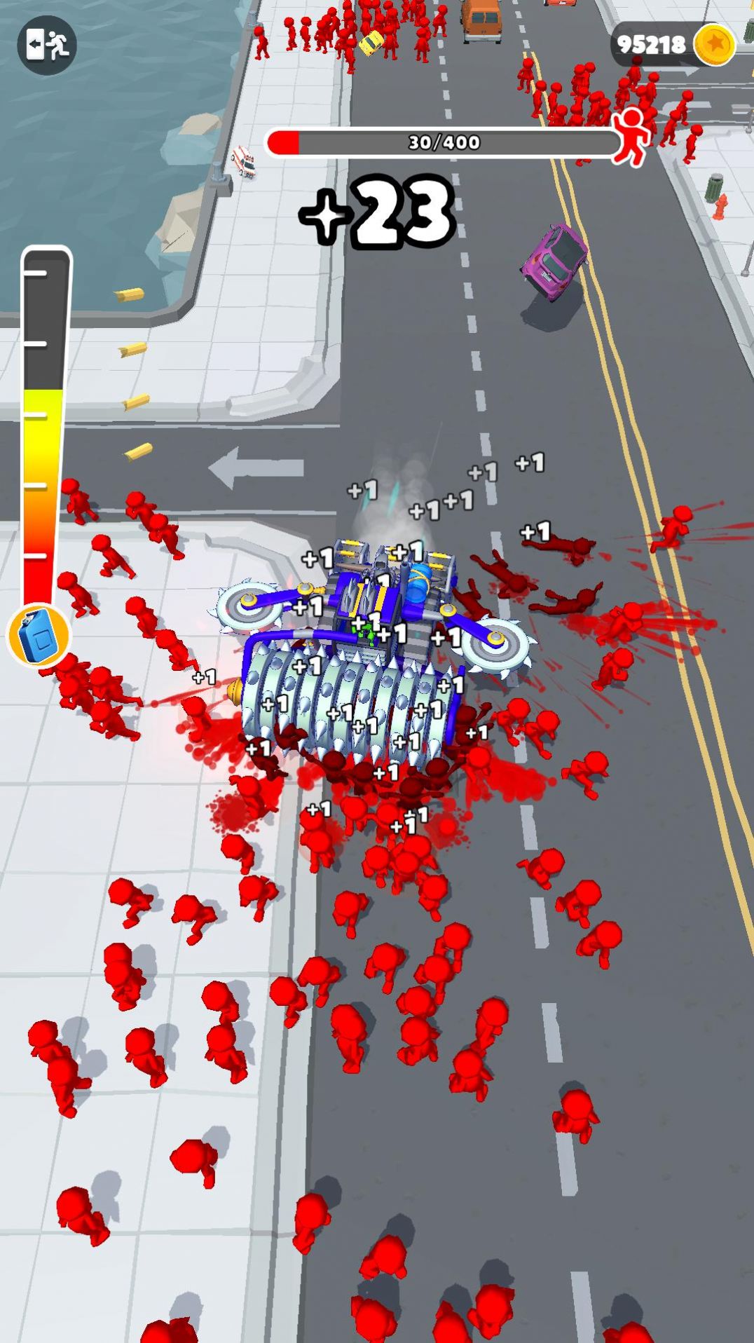 疯狂的司机3D-游戏截图1